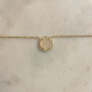 Kendra Scott Silver Geometric Pendant Necklace